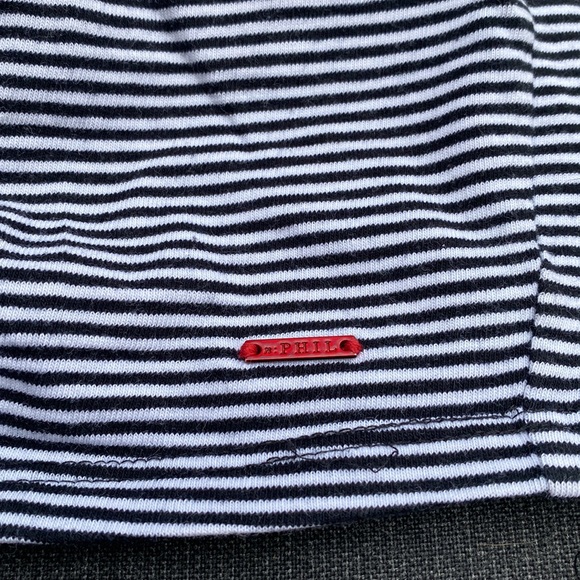 Philanthropy striped t shirt . - Picture 2 of 4